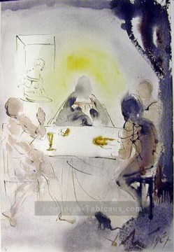 Salvador Dalí Painting - Et cognoverunt eum in fraccione panis Salvador Dalí